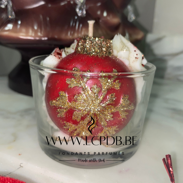 Bougie Boule de Noël