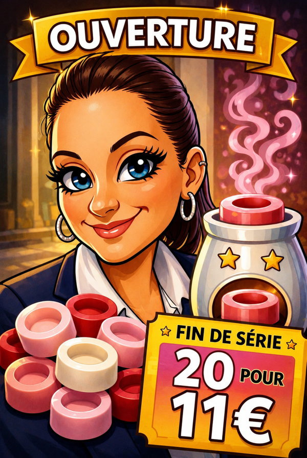 Fondants parfumés Fin de Série ( Lot de 20 pour 11€)