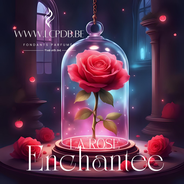 Fondant Parfumé La Rose Enchantée  (Douceur Céleste)