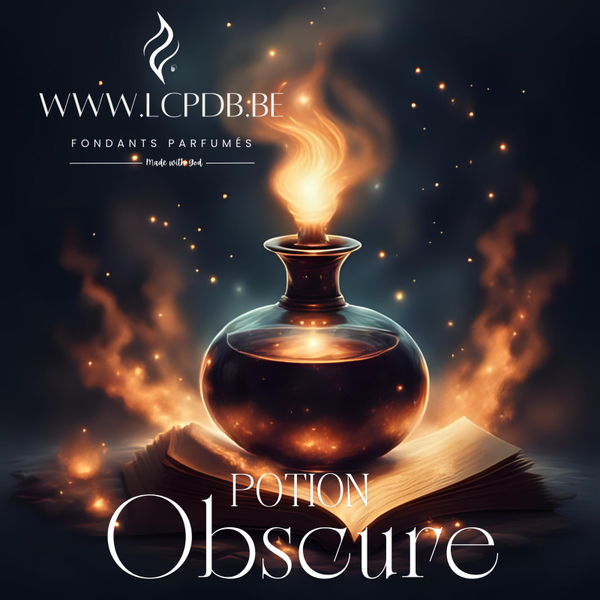 Fondant parfumé Potion obscure ( Patchouli vanille)