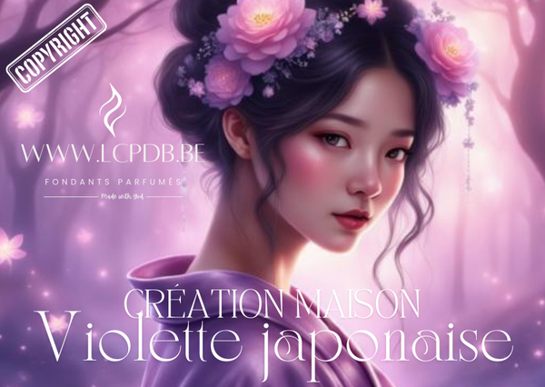 Fondant parfumé Violette Japonaise