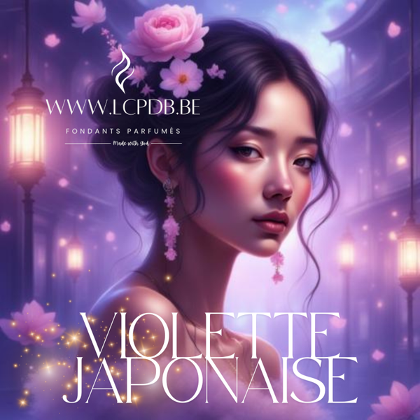 Fondant parfumé Violette Japonaise