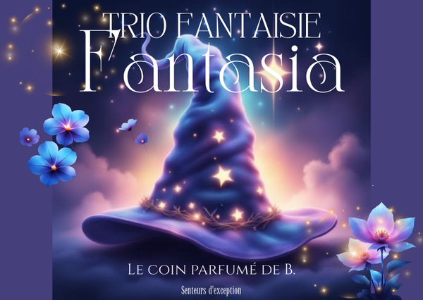TRIO fondants parfumés Magie Fantasia
