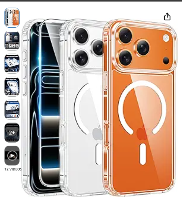 FNTCASE for iPhone 17 Pro Case,