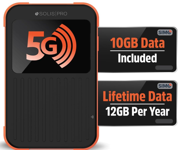 Solis Pro – Mobile 5G Hotspot and Power Bank