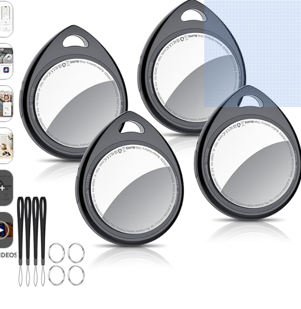 Air Tracker Tags-4 Pack, 5.3 Bluetooth