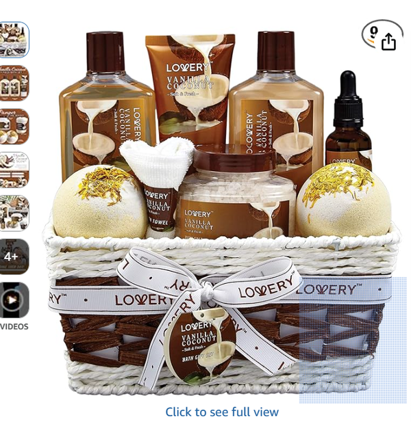 Gifts For Women Gift Basket for Women– Mothers Day Gifts for Mom, 9 Piece