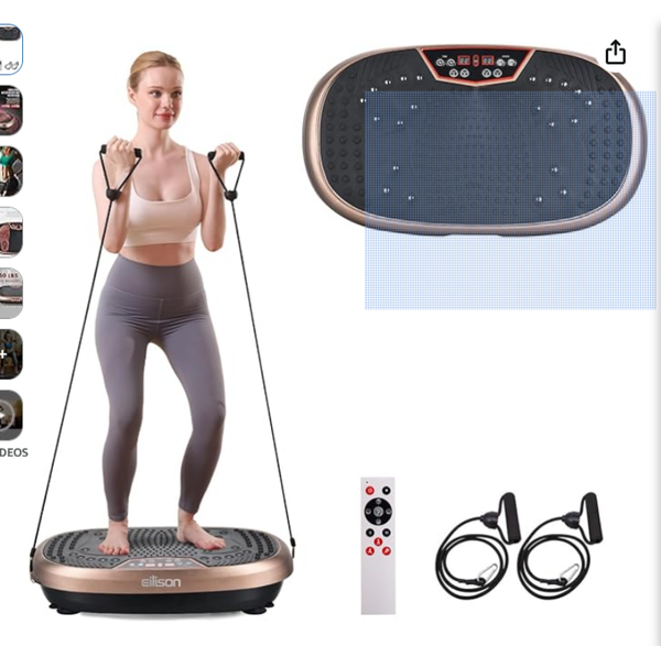 EILISON FitMaxx 3D XL Vibration Plate Exercise Machine