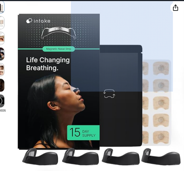 Intake Breathing — Magnetic Nasal Strips Starter Kit