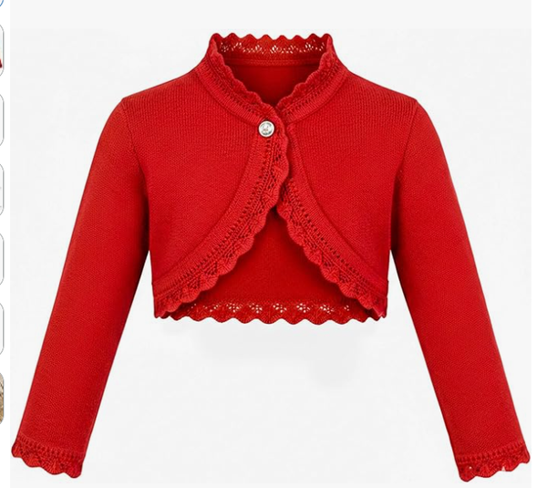Lilax Little Girls' Knit Long
