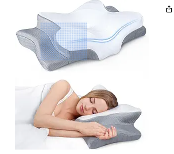 Ultra Pain Relief Cooling Pillow for Neck Support