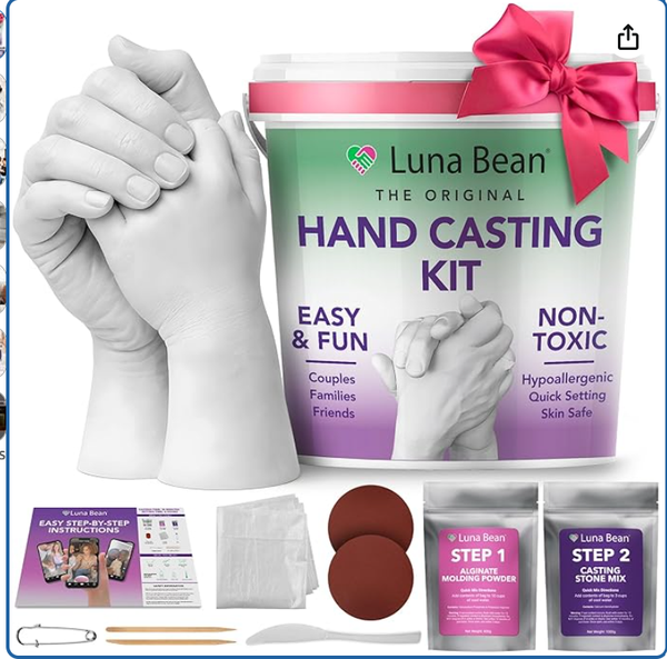 Luna Bean Hand Casting Kit – The Original Hand Mold Kit