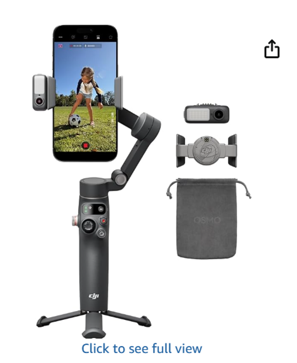 DJI Osmo Mobile 8 Advanced Tracking Combo Gimbal Stabilizer for Phone