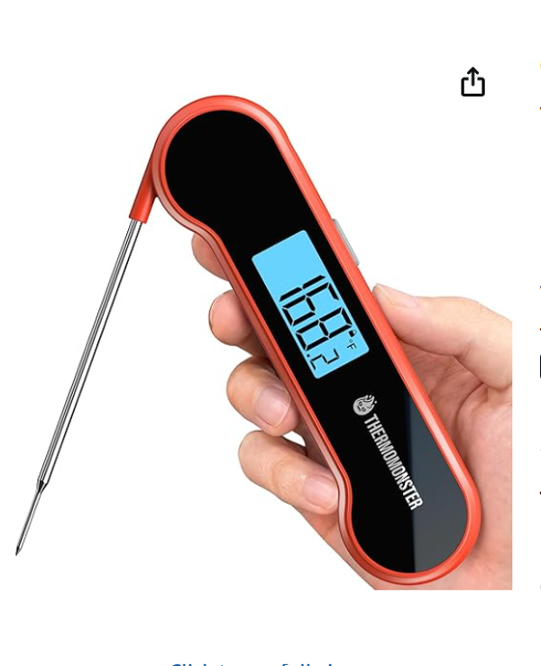 0.5 Sec Instant Read Meat Thermometer Digital