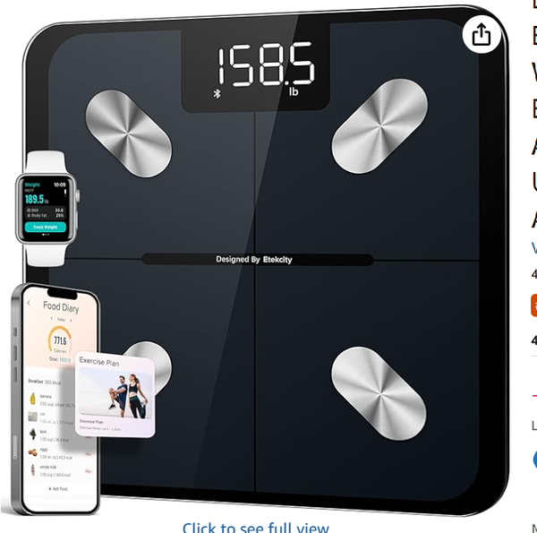 Etekcity Smart Scale for Body Weight,