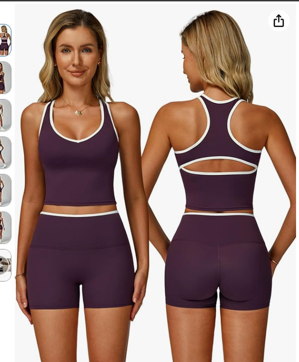 Women 2 Piece Workout