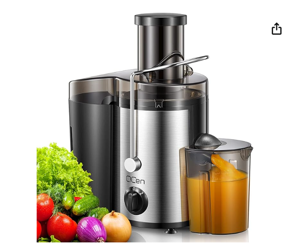 Qcen Juicer Machine, 500W Centrifugal Juicer Extractor