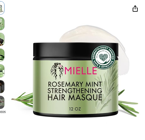 Mielle Organics Rosemary Mint Strengthening Hair Mask