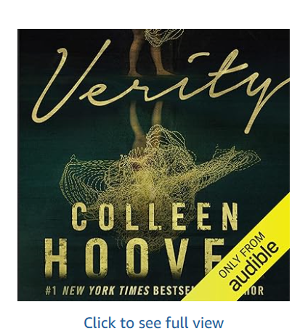 Verity Audible Logo Audible Audiobook – Unabridged Colleen Hoover (Author), Vanessa Johansson (Narrator), & 2 more