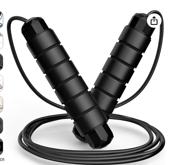 Jump Rope, Tangle-Free Rapid Speed Jumping