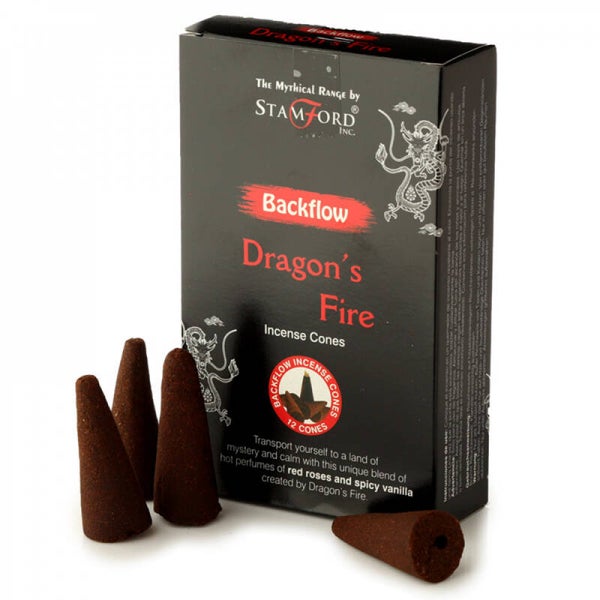 Stamford Black Dragon's Fire BACKFLOW Wierook Kegeltjes