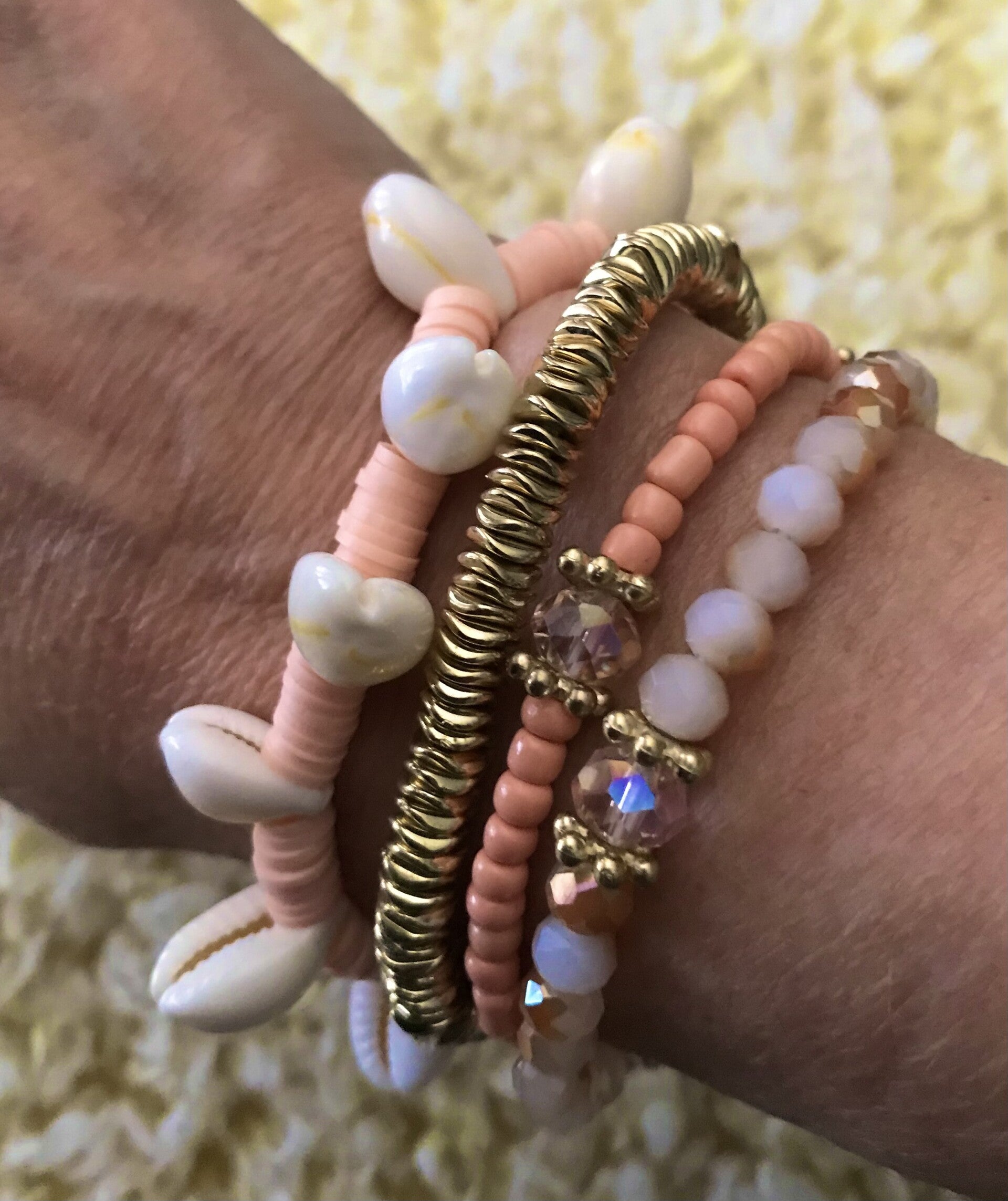 El Quatro set van 4 armbandjes