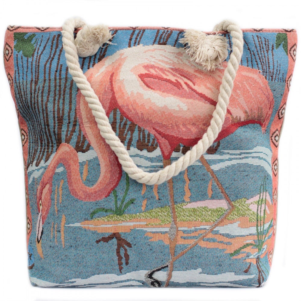 Flamingo Shopper/Strandtas