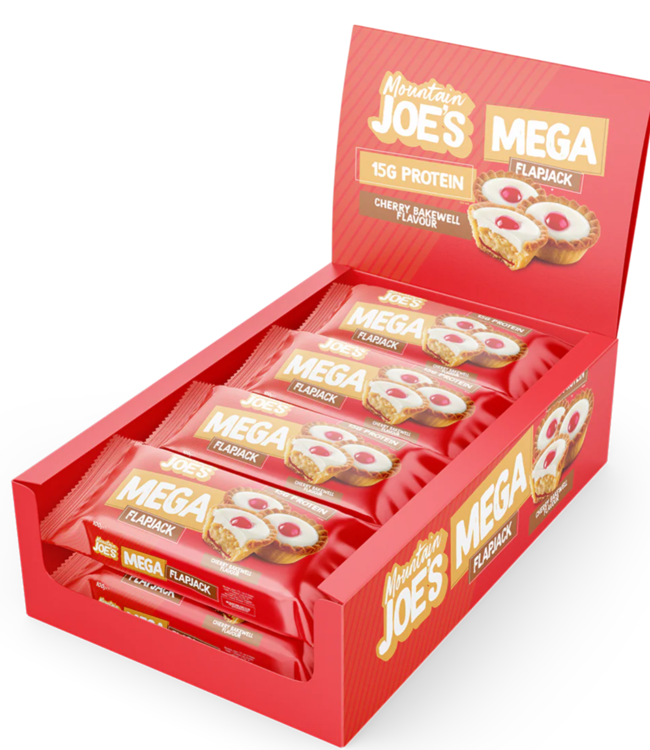 Mountain Joe’s Cherry Bakewell MEGA Flapjack