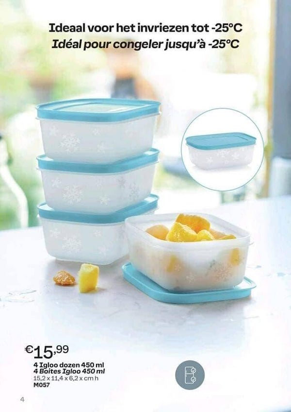 4 iglo dozen  450 ml