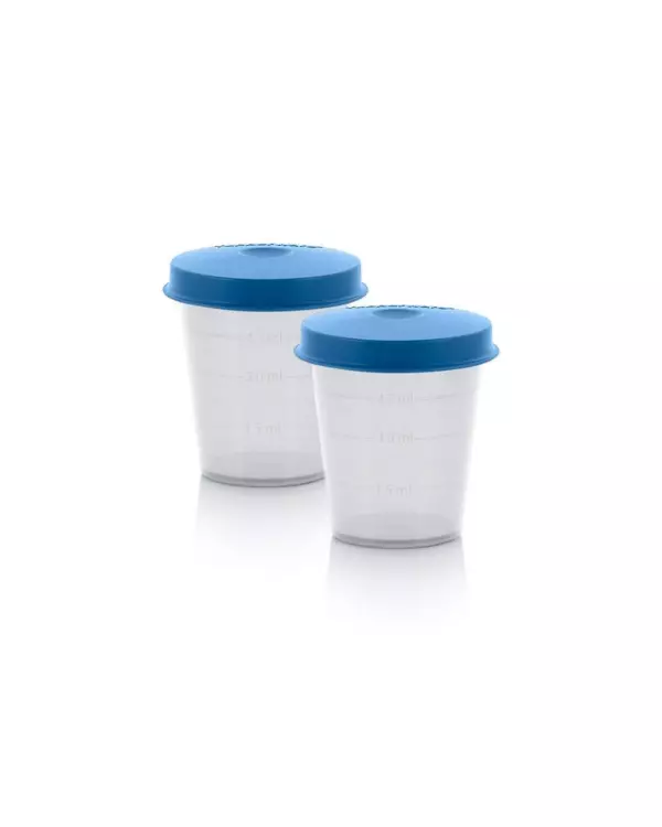 2 mini bekers