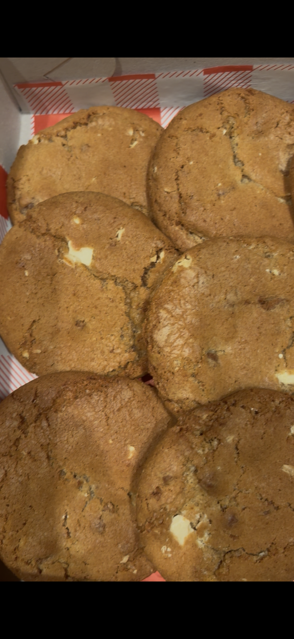 Biscoff Cookies met witte chocolade