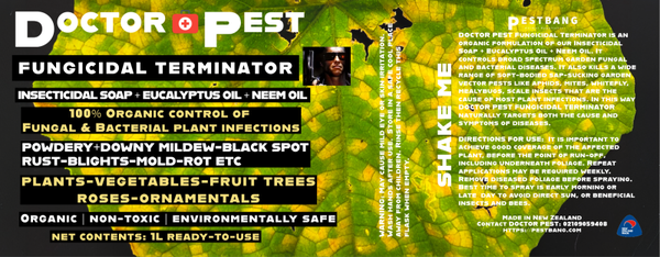 DOCTOR PEST FUNGICIDAL TERMINATOR - 1L READY-TO-USE SPRAY