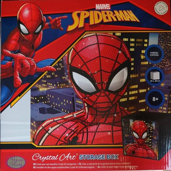 Peinture diamant - Autres - Boite de rangement Spiderman