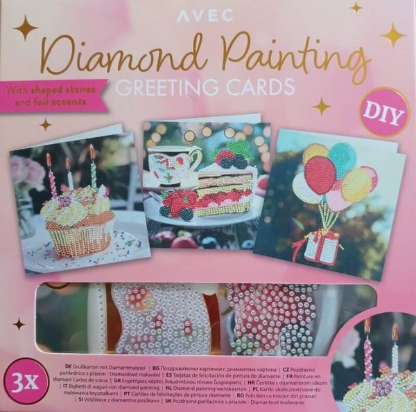 Peinture diamant - Autres - Cartes anniversaire