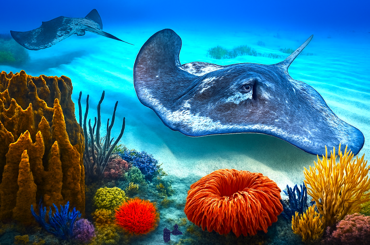 Peinture diamant - Collection GDP - Raies 75x50 cm