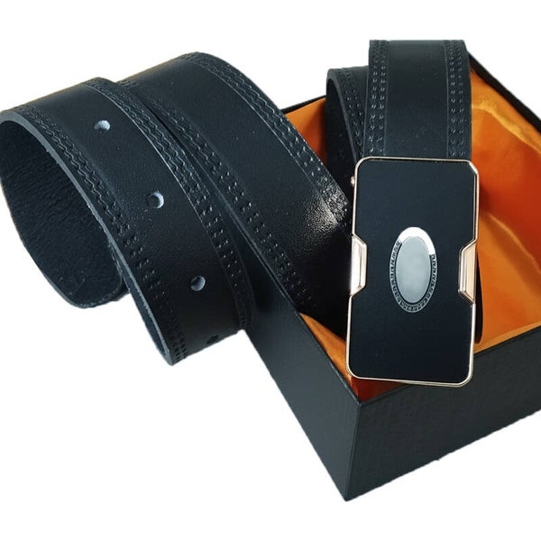 Genuine leather belt
