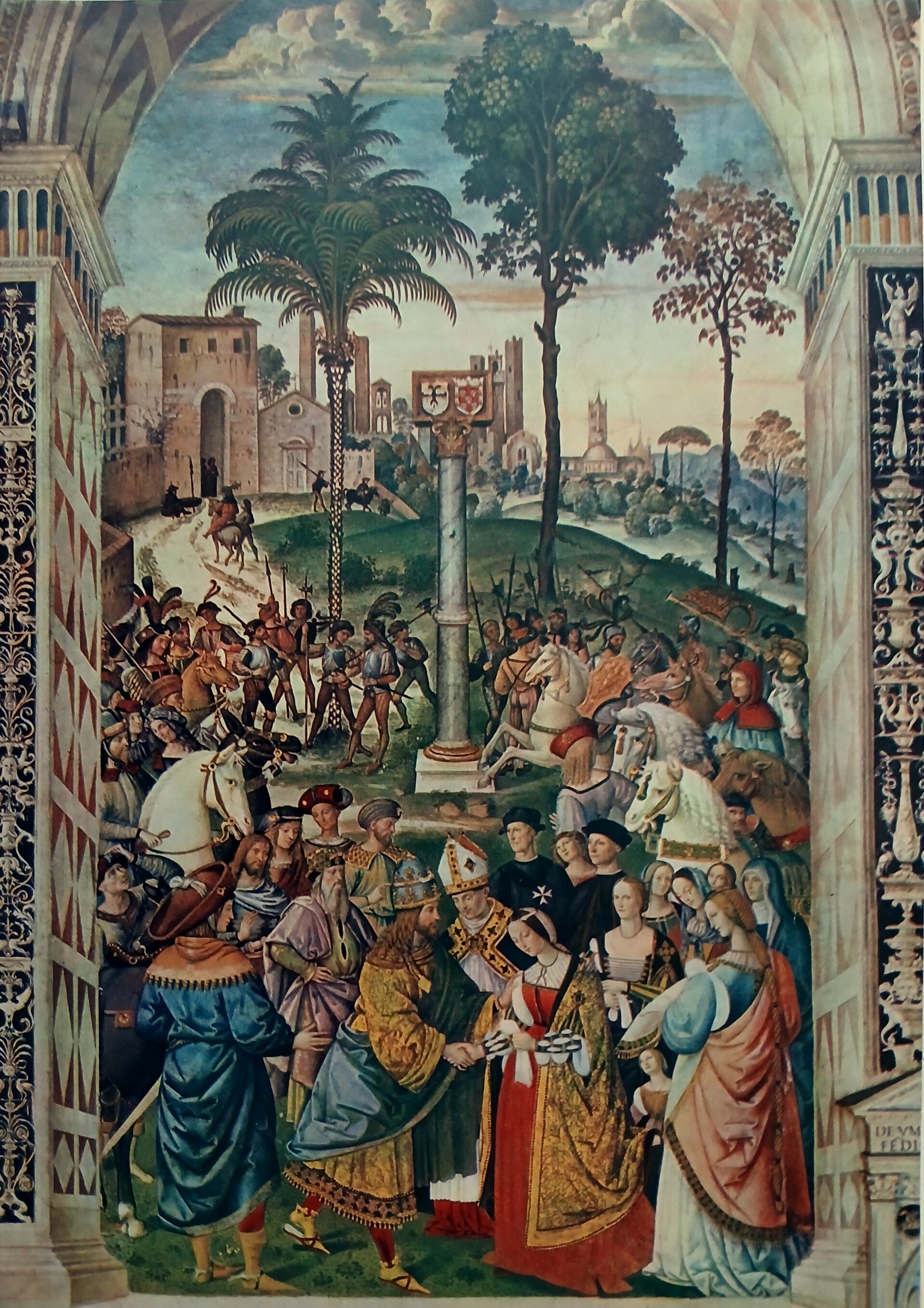 Artist: 'PINTURICCHIO' Dated: 1488