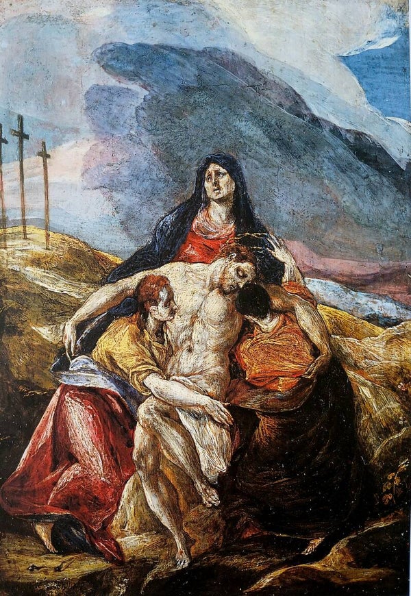 Artist: 'EL GRECO' Dated: 1570