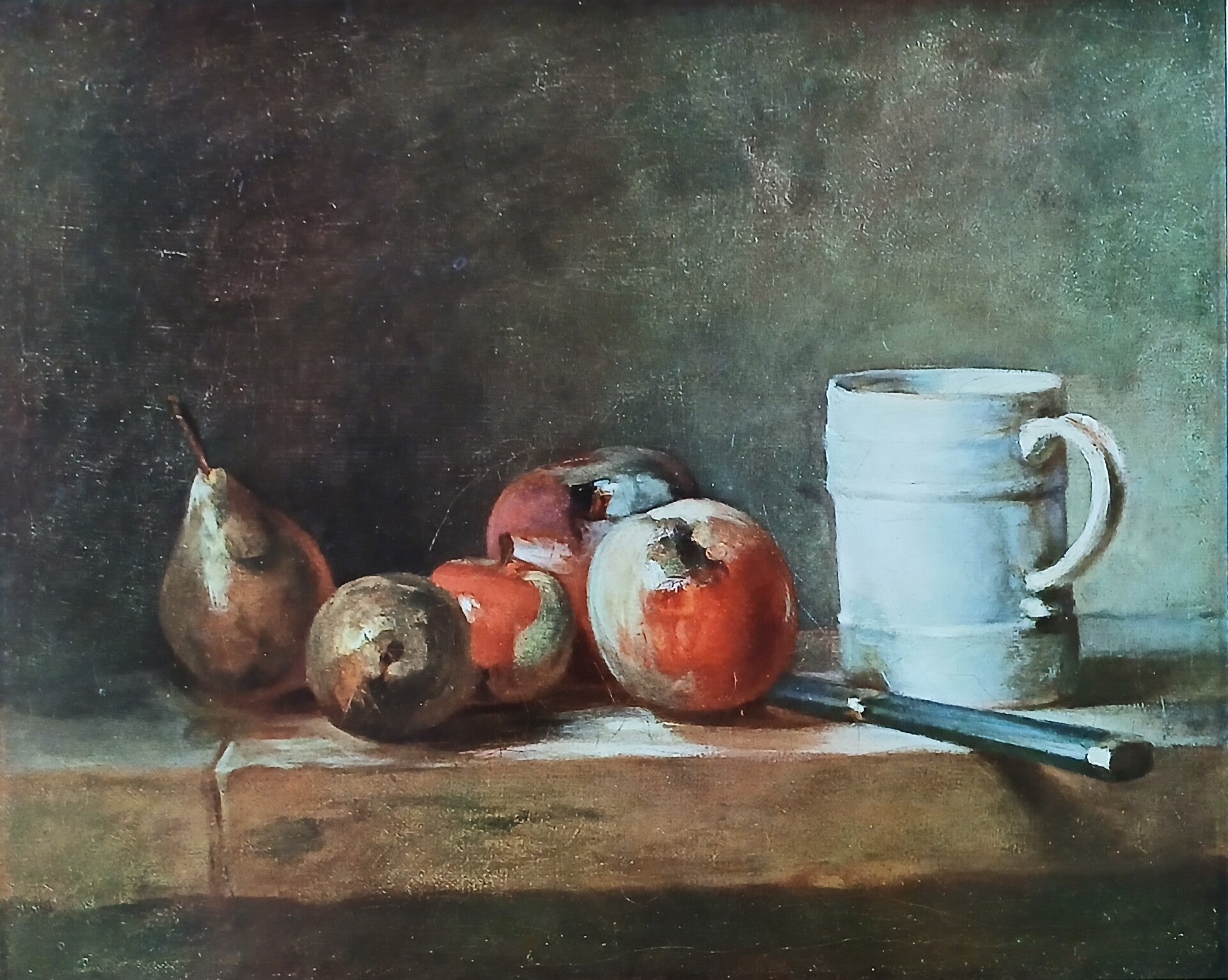 Artist: 'JEAN BAPTISTE SIMEON CHARDIN' Dated: 1763