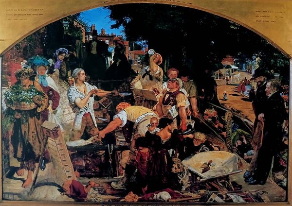 Artist: 'FORD MADOX BROWN' Dated: 1861