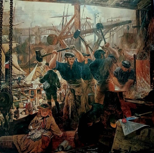 Artist: 'WILLIAM BELL SCOTT' Dated: 1855