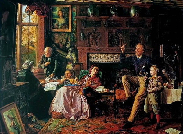 Artist: 'ROBERT BRAITHWAITE MARTINEAU' Dated: 1861