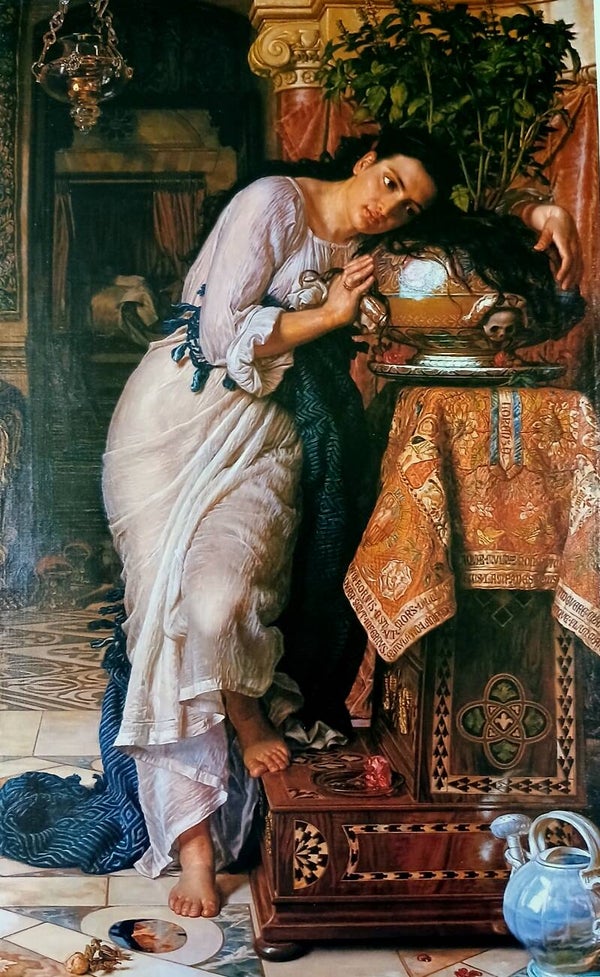 Artist: 'WILLIAM HOLMAN HUNT' Dated: 1867
