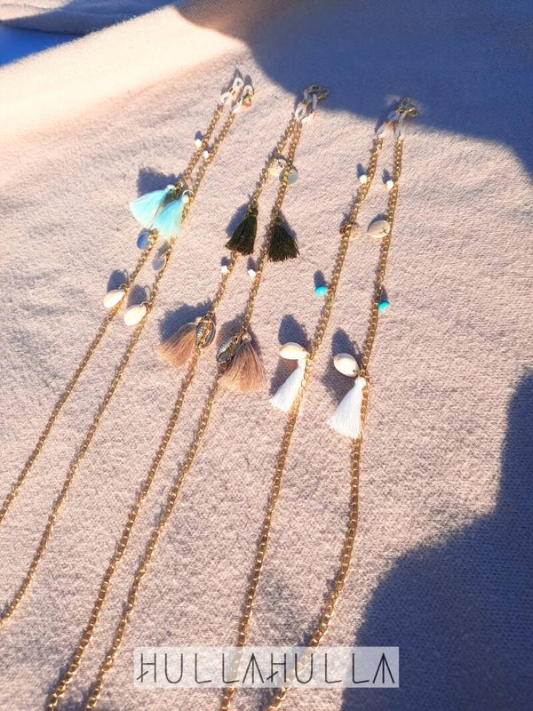 Brillenketten mit Quasten