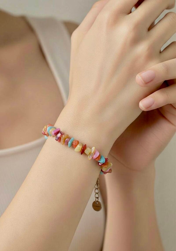 Indonesische Muschelsplitter Armband