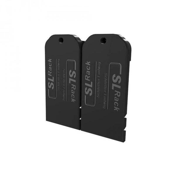 Fassadensystem Endkappe, schwarz, 200 Stück