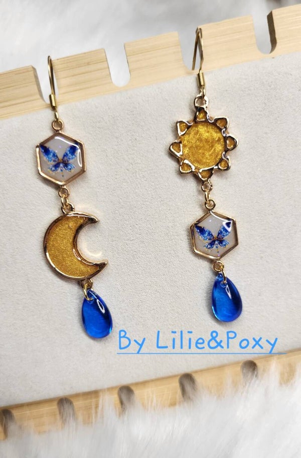 Boucles d'oreilles Solune