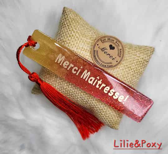 Mini Marque page Maîtresse/AESH