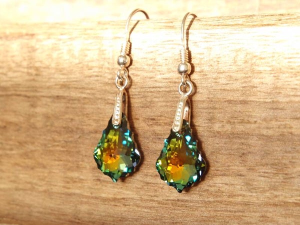 Crystal Sahara Oorbellen Baroque