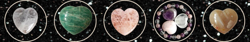 hartjes edelstenen